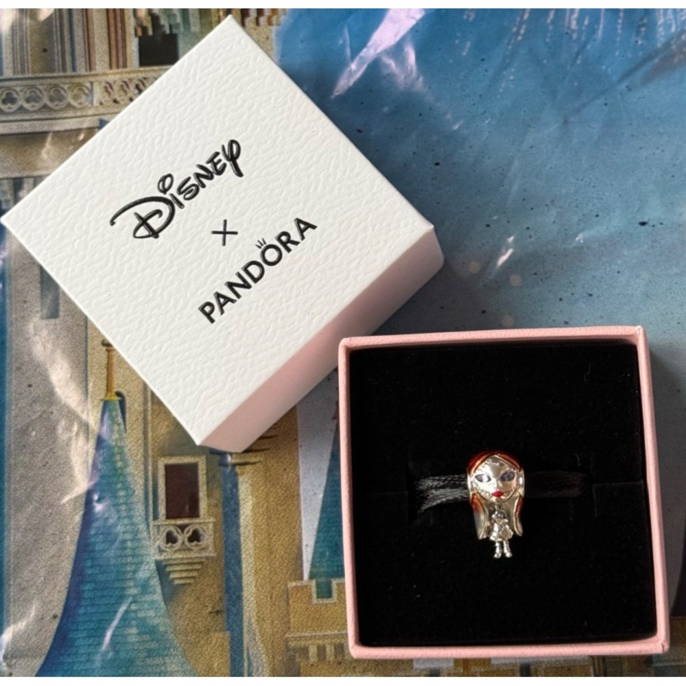 2026 Disney Parks Sally Nightmare Before Christmas Moveable Pandora Charm NEW